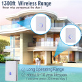 Adjustable Smart Door BellLightness 400M Long Range Hotel Wireless Doorbells Ding Dong Ring